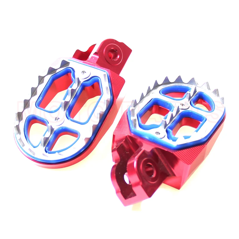 Алюминиевая CNC широкая подставка для ног Подножки подножки педали CRF crf230 crf