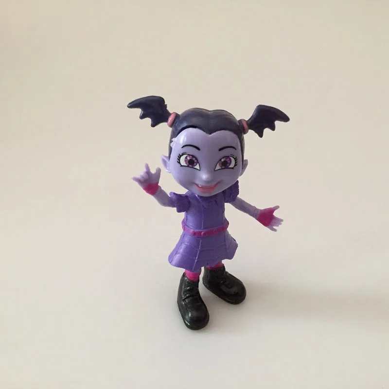 9 шт./компл. фильм Junior Vampirina куклы игрушки «вамп» девушка Фигурки игрушки для детей Детский День рождения подарок