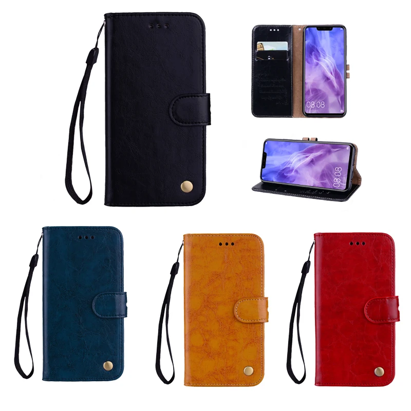 Роскошные из искусственной кожи флип чехол для Huawei Mate 10 P8 P10 P9 Lite мини P20 pro Y5 Y6 Y3 Y6 честь 6A 6X 7A pro Бумажник Обложка