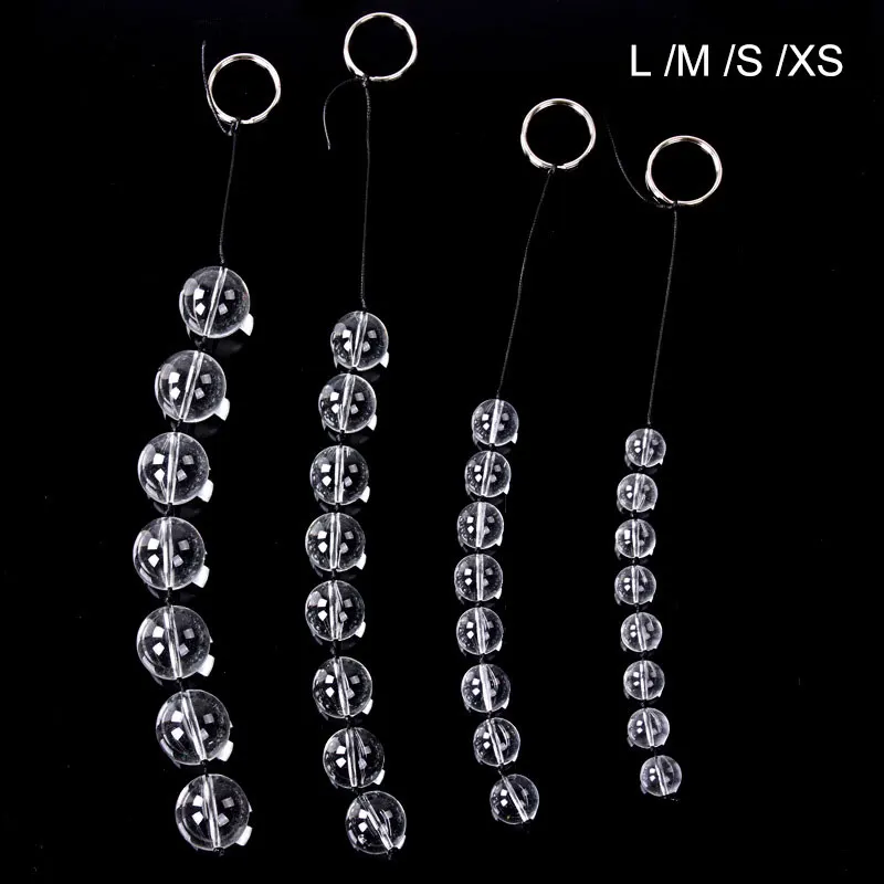 Glass Anal Beads Vaginal Balls Anal Plug Butt Sex Toy Female Sex Products Vagina Kegel Balls 4