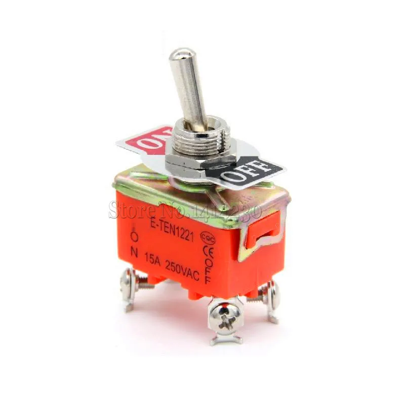 Us 1 08 13 Off E Ten1221 4 Pin Spst 4 Terminal On Off 15a 250v Toggle Switch Ten1221 Switch Switch Switch 250vswitch 15a Aliexpress