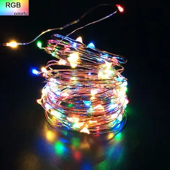 

[Sumbulbs] 1m 2m 3m 4m 5m AA Battery Operated LED String Copper Wire Fairy Light Strip Decoration Lamps for Wedding Holiday Xmas