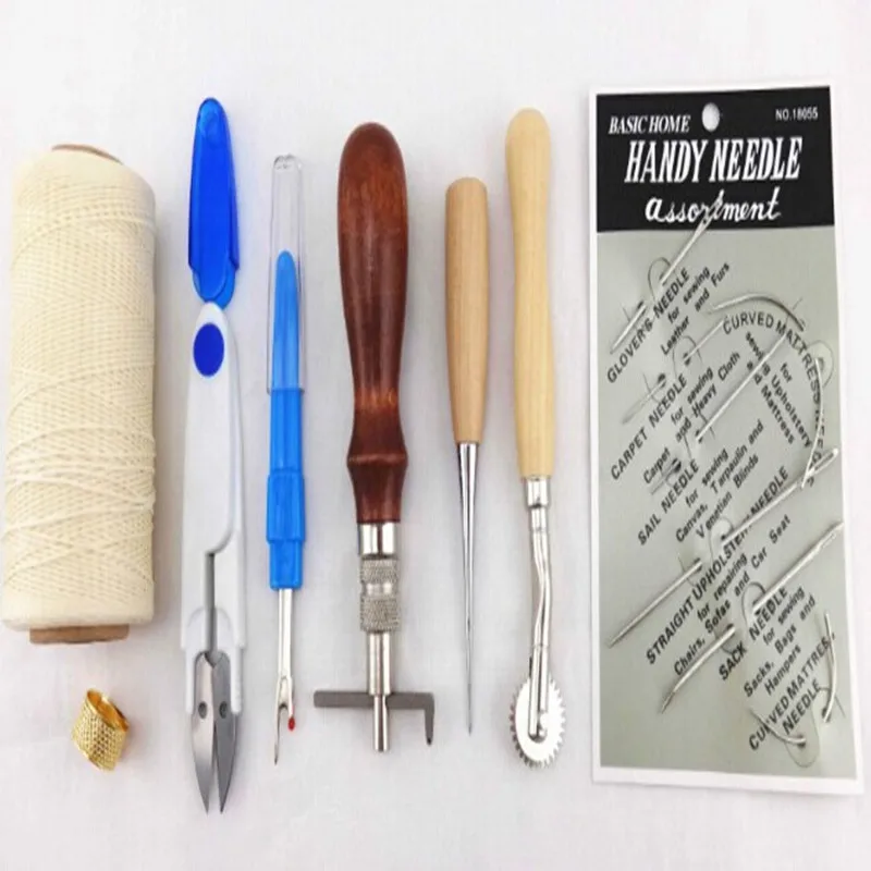Craft Leather Tools Basic Hand Made Stitching Leathercraft Tool Set