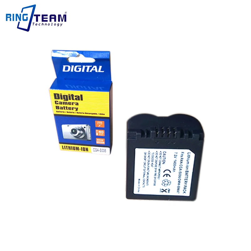10pcs/Lot. Camera Battery CGA S006E, BP DC5 E, DMW BMA7 for Panasonic