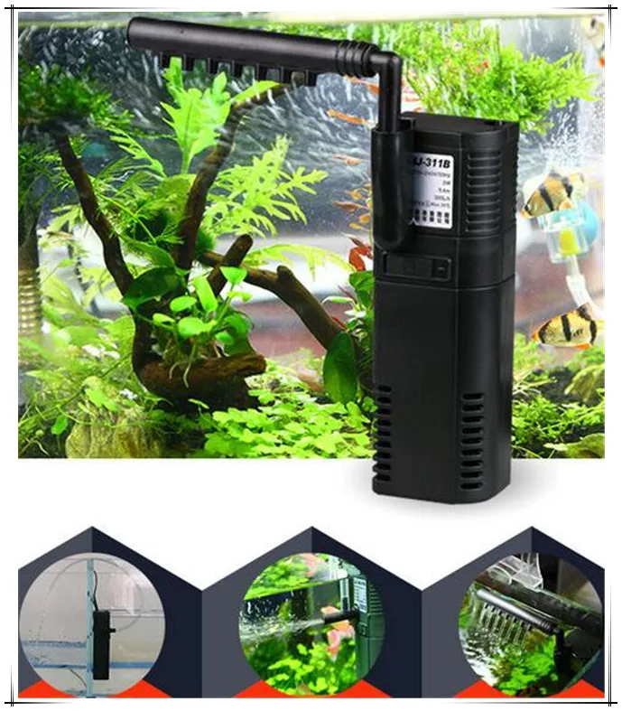 3 in 1 Multifunction 300l/h 2W ABS Air Pump Skimmer with Aeration