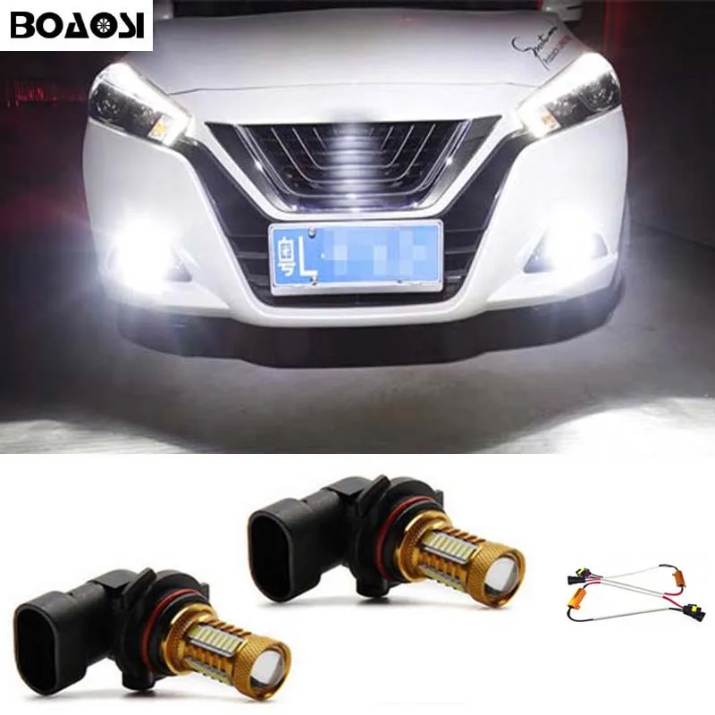 Противотуманный фонарь BOAOSI 2x9006 HB4 4014 32smd canbus без ошибок для Lexus IS 200250300 2007 +|fog light|fog