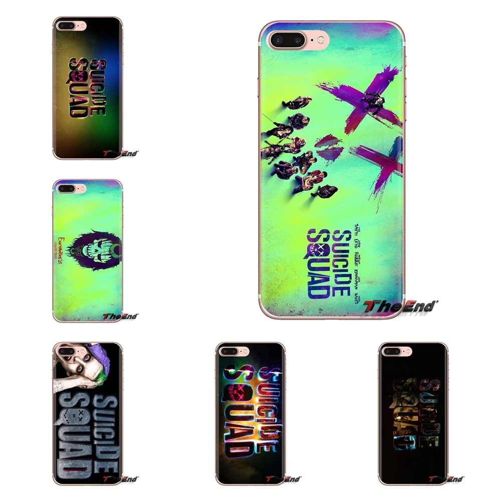 For Oneplus 3T 5T 6T Nokia 2 3 5 6 8 9 230 3310 2.1 3.1 5.1 7 Plus 2017 2018 Silicone Case Cover Harley Quinn Suicide Squad logo |