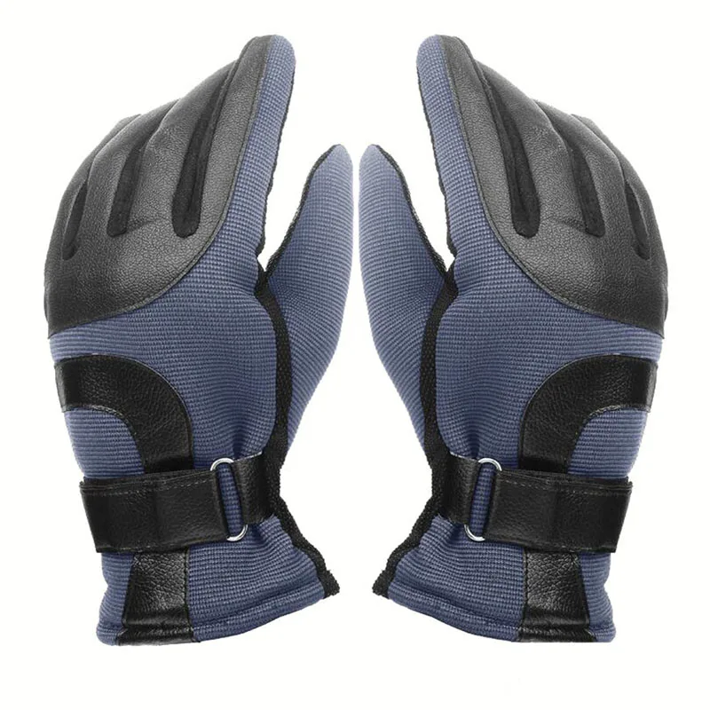 CKAHSBI перчатки для велоспорта Зимние перчатки для сноуборда мужские и женские для езды на мотоцикле и катания на лыжах для верховой езды теплые ветрозащитные уличные Нескользящие лыжные перчатки