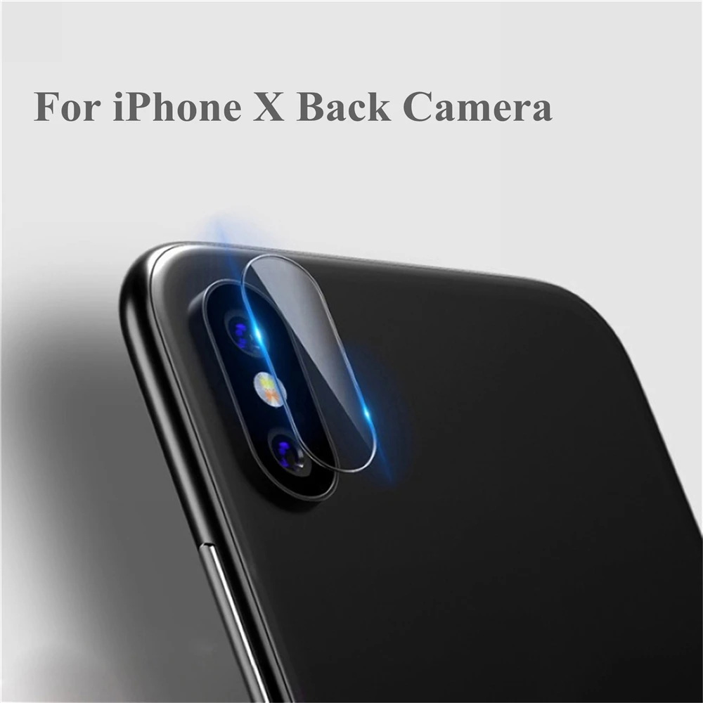 2pcs Back Camera Lens Protector For iPhone X Tempered