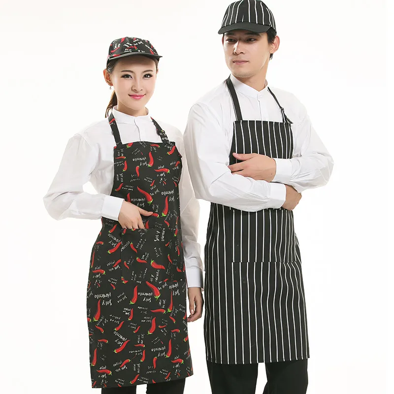 Высококачественные фартуки шеф-повара отель униформа для Шей-повара Униформа фартуки для ресторанов форма для шеф-повара рабочая одежда еда обслуживание