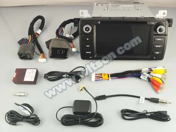 Flash Deal 7" Android 9.0 OS Car DVD Multimedia GPS Radio for BMW E46 1998-2006 & BMW M3 1998-2006 with Greater Viewing Angle IPS Screen 3
