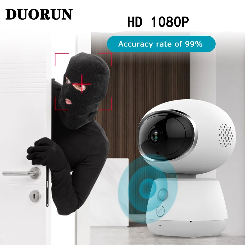 

Surveillance Camera Mini Ip Camera Wifi Smart Baby Monitor Home Security HD CCTV Cameras Night Vision Wireless Network Cameras