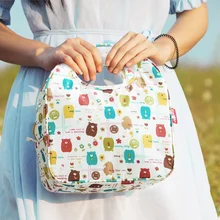 Окота ягненка мультфильм утолщение квадратные сумки обед сумки изоляции мешок Линь водонепроницаемый мешок