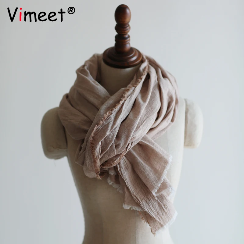 Зимний шарф Vimeet 185*68 см Модный женский роскошные кашемировые шарфы VM-L304 |