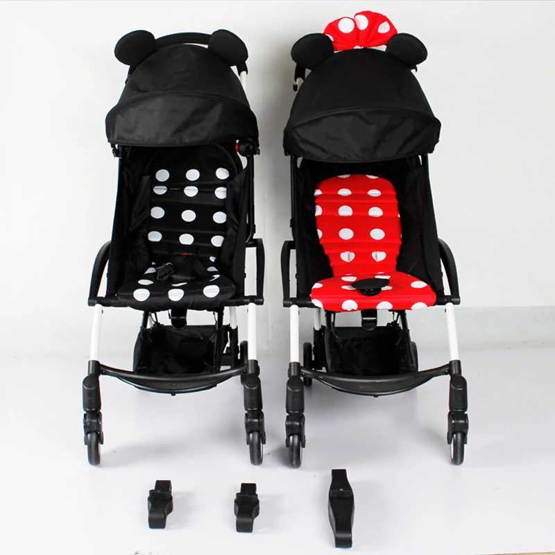 

3pcs Coupler Bush insert into the strollers for babyzen yoyo baby yoya stroller connector adapter make YOYO into pram twins