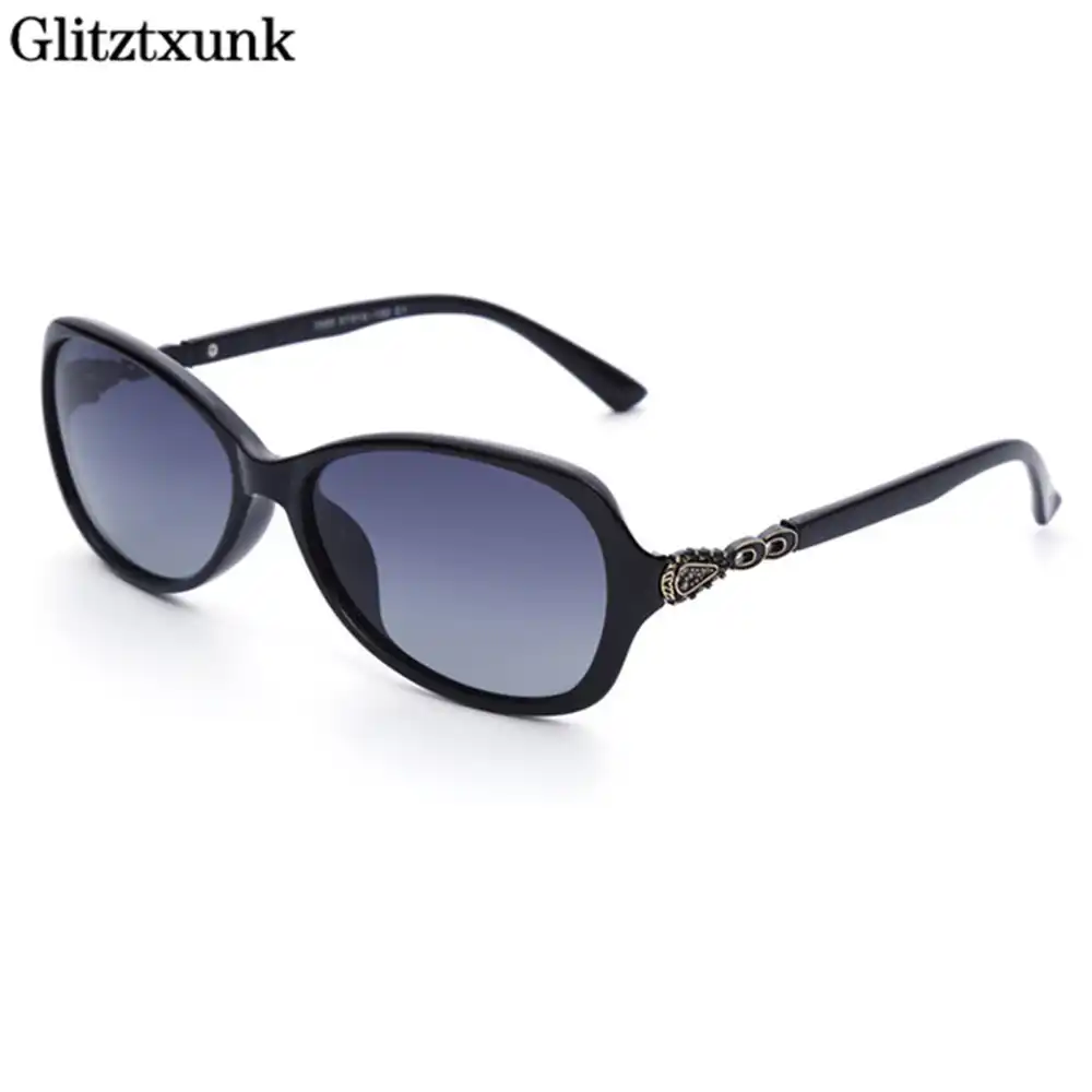 Glitztxunk солнцезащитные очки Для женщин поляризационные UV400 для зеркало высокое