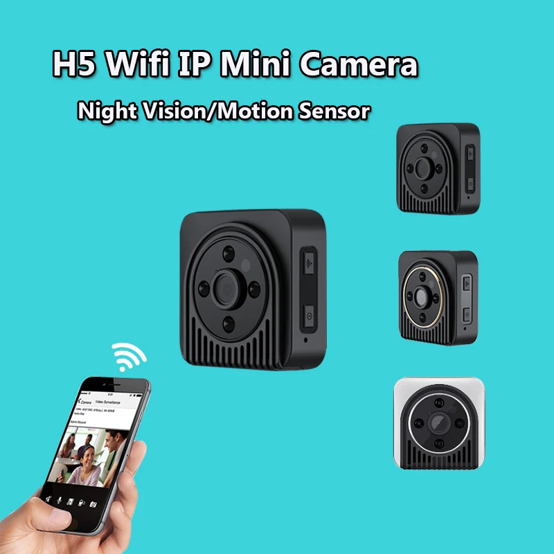 H5 Mini Wifi IP Camera 720P HD Micro Camera IR Night Vsion Mini DV DVR Camera