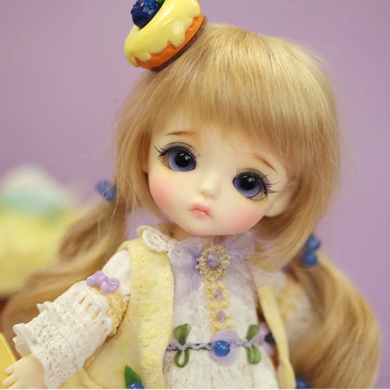 Новое поступление 1/8 BJD куклы BJD/SD милые желтый S. belle полимерный соединитель кукла с глазами для маленьких девочек подарок на день рождения