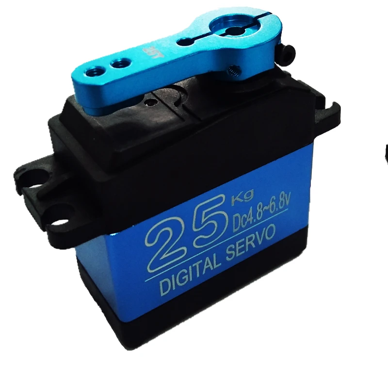 Günstige Freies Verschiffen NEUE DS3325MG update RC servo 25 KG voll metall getriebe digital servo baja servo Wasserdichte version für autos RC spielzeug