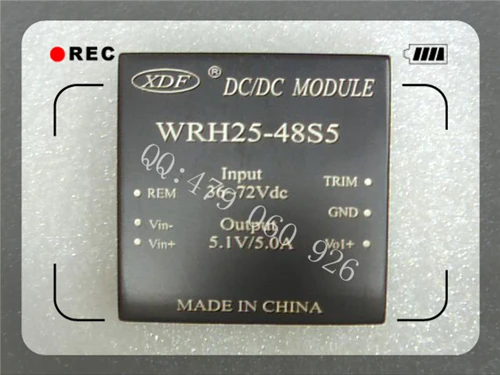 

[ZOB] XDF xindafei power module 25W 48V 5V DC-DC WRH25-48S5 --5PCS/LOT