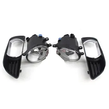 

FOR TOYOTA CAMRY 07-09 BLACK/CHROME COVER GLASS LENS FOG LIGHTS LAMPS w/ SWITCH