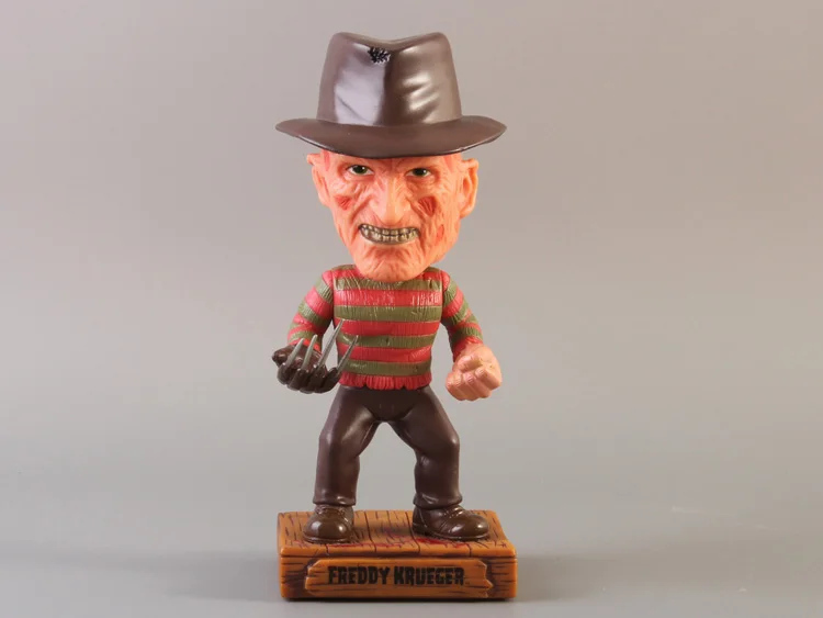 "Кошмар на улице Вязов" Фредди Крюгер Wacky Wobbler Bobble Head ПВХ фигурка игрушка