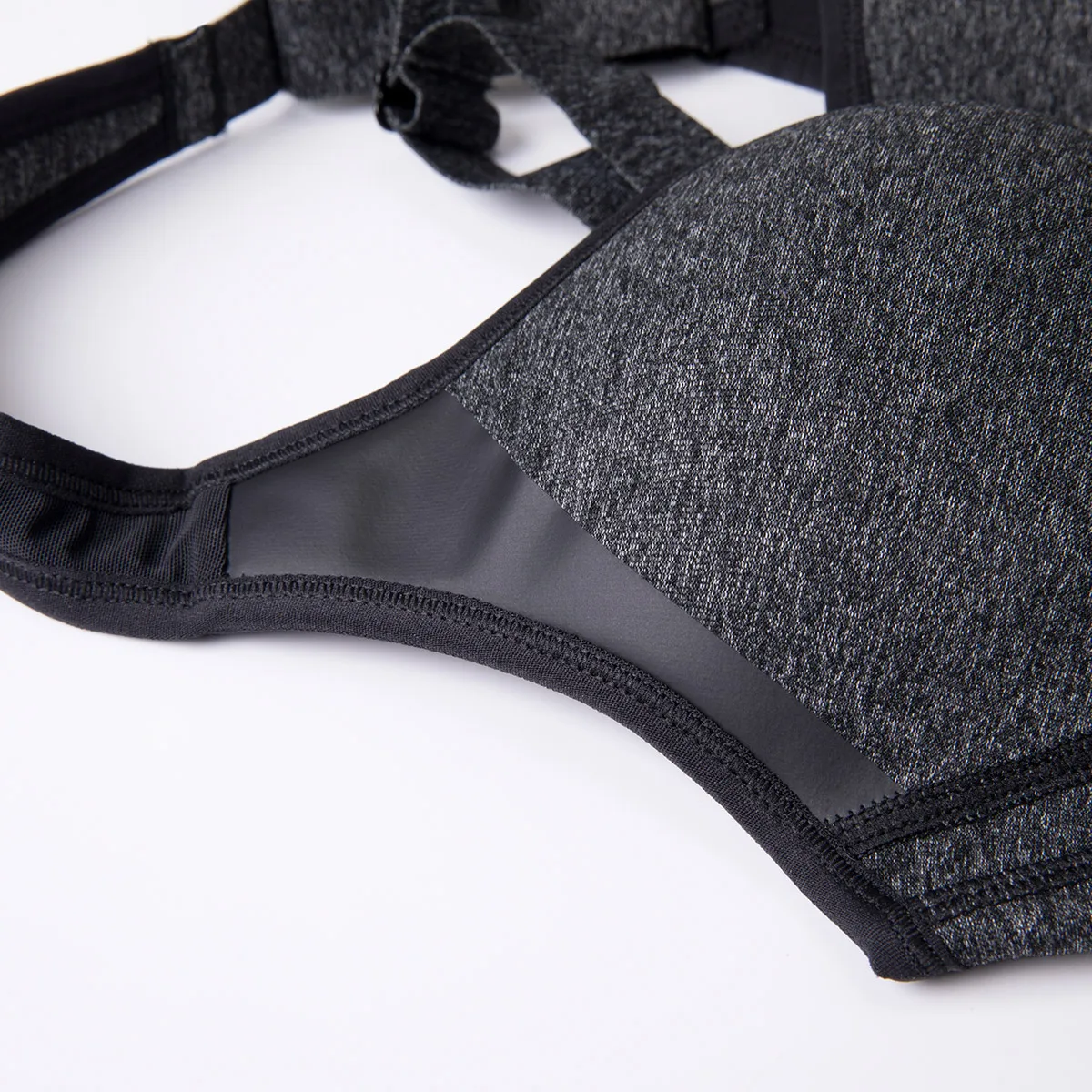 Najtaniej SYROKAN damski duży wpływ Cross back pełny pokrowiec stanik sportowy ze zintegrowanym drutem