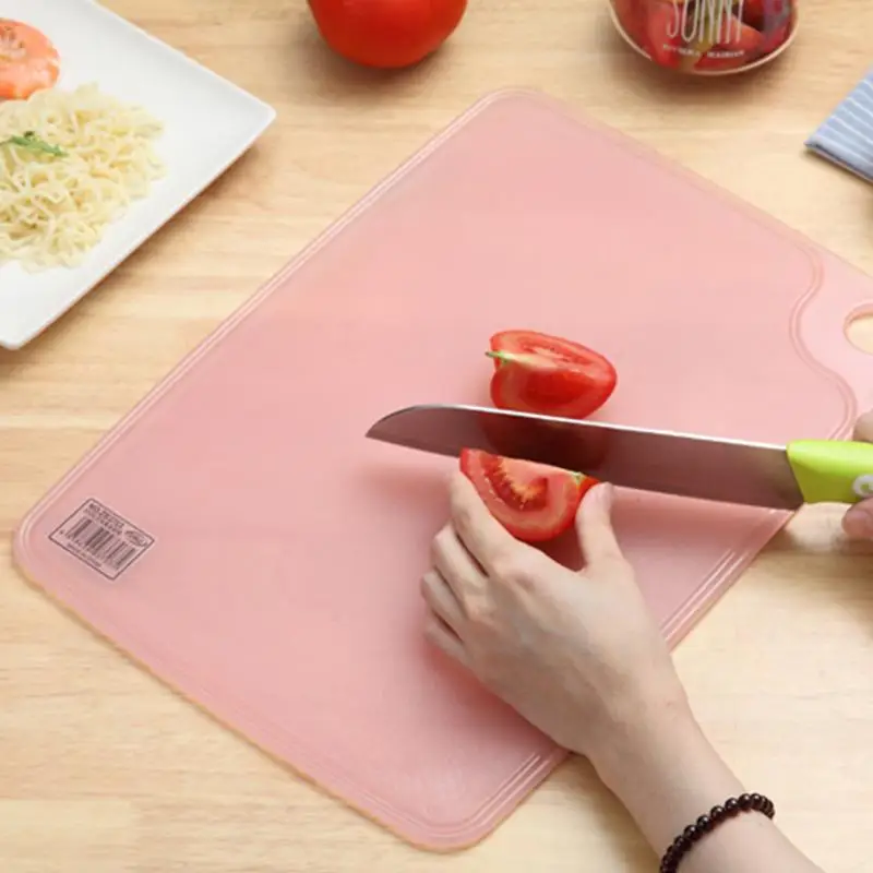 

Non-slip Kitchen Tools Multi-Purpose Plastic Cutting Board Food Grade PP Innovative Fruit Chopping Board Free shipping