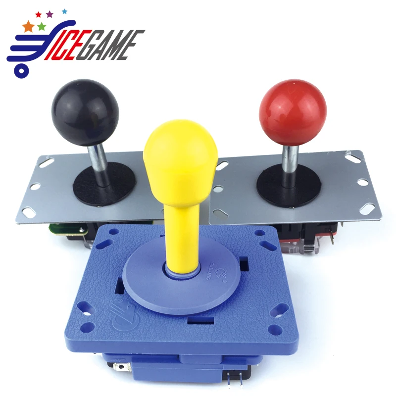 Blue game controller arcade multi game console joystick crane machine joystick fighting game joystick