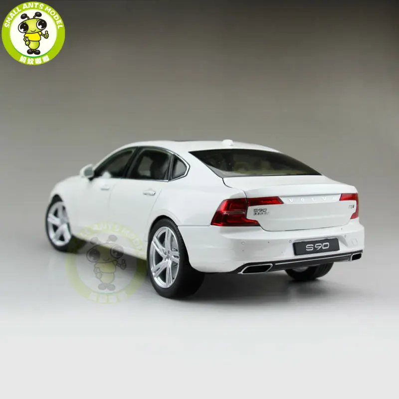 1/18 Volvo S90 T5 литая модель автомобиля игрушки детские подарки для мальчиков девочек белого цвета