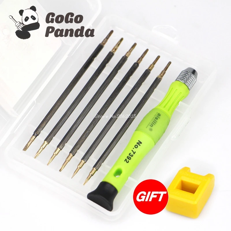 13 IN 1 Magnetic Screwdriver Set Precision Screw Driver Maintenance Tools Special 0.8 star For Phone Clock Watch Repair 7392