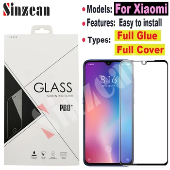

100pcs For Xiaomi 9 Pro/mi8 SE/mi 9se/Redmi Note 8T/Note 9s/K20 Pro/K30/Redmi 8 2.5D Full Glue Tempered Glass Screen Protector