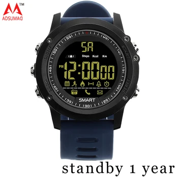 

Smart Watch EX17 long Standby 12months IP67 Waterproof Pedometer Stopwatch Fitness Tracker Sports watch with Call and SMS alert