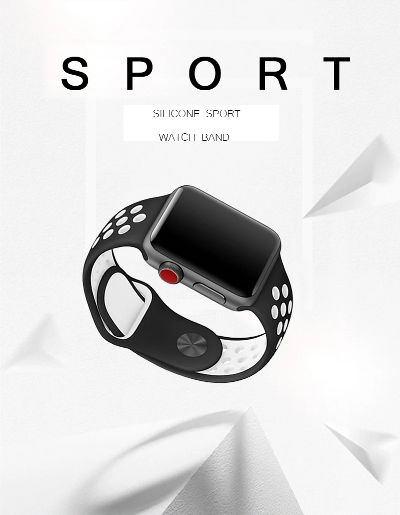 apple watch series 4 black nike