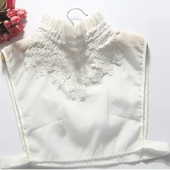 diamond collar vintage collared detachable peter pan collars for women sweater new fake collar shirt embroidery  for girl lace