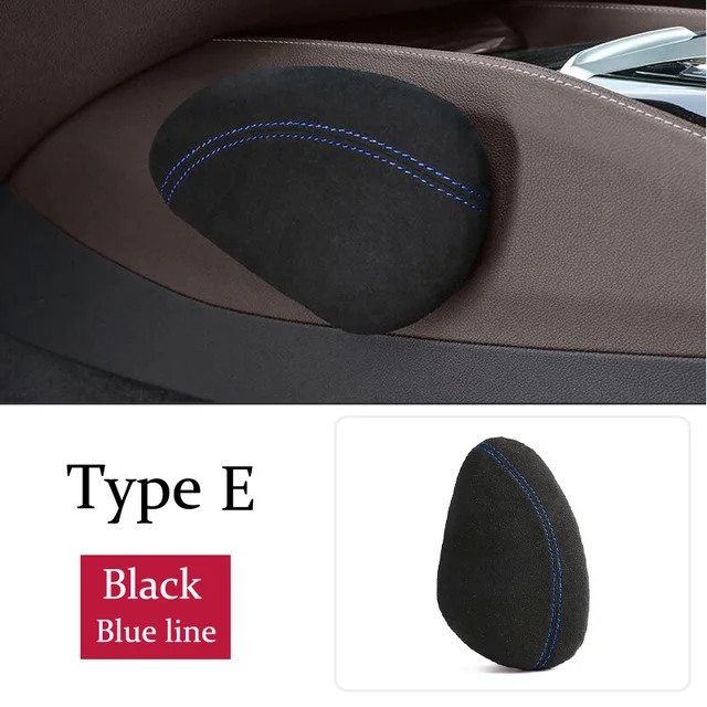 Car styling Leather Leg Cushion Knee Pad Thigh Support Pillow Auto