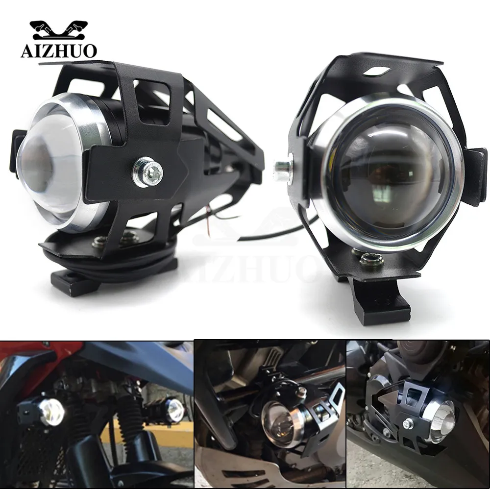 

10W 12V 3000LM U5 LED Transform Spotlight Motorcycle Headlight for ktm exc yamaha R6 R3 R1 R15 mt 07 tmax 530 mt 09 FZ1 mt 03