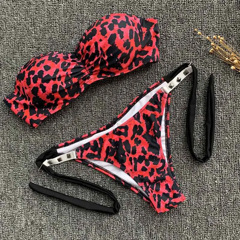 

New Print Bikini Swimwear Women Swimsuit 2019 Sexy Brazilian Bikini Set Push Up Bathing Suit Female Summer Beach Wear Biquini