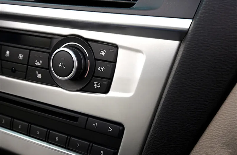 Автомобильная средняя консоль CD панель декоративная накладка наклейка для BMW X3 F25 интерьерные аксессуары полоса