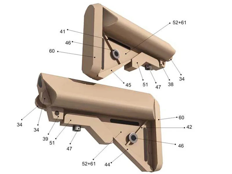 DIY 1:1 MK18 Штурмовая винтовка пистолет Бумажная модель Сборка ручной работы 3D игра-головоломка детская игрушка