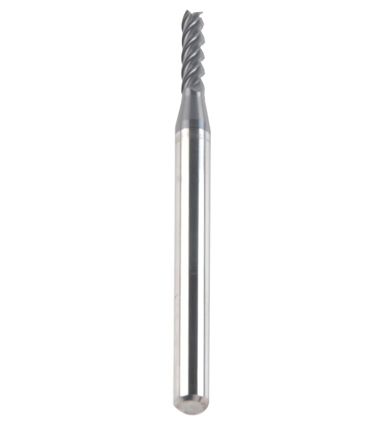 

4 flute 10 12 14mm 45 degree helix center cutting long edge solid carbide square end mills CNC tools cutter
