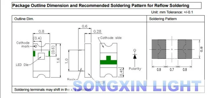 4000 шт. 0603 SMD теплый белый светодиод SMT супер яркий светодиодный S свет Диод воды Прозрачный 2800-3500K DIY