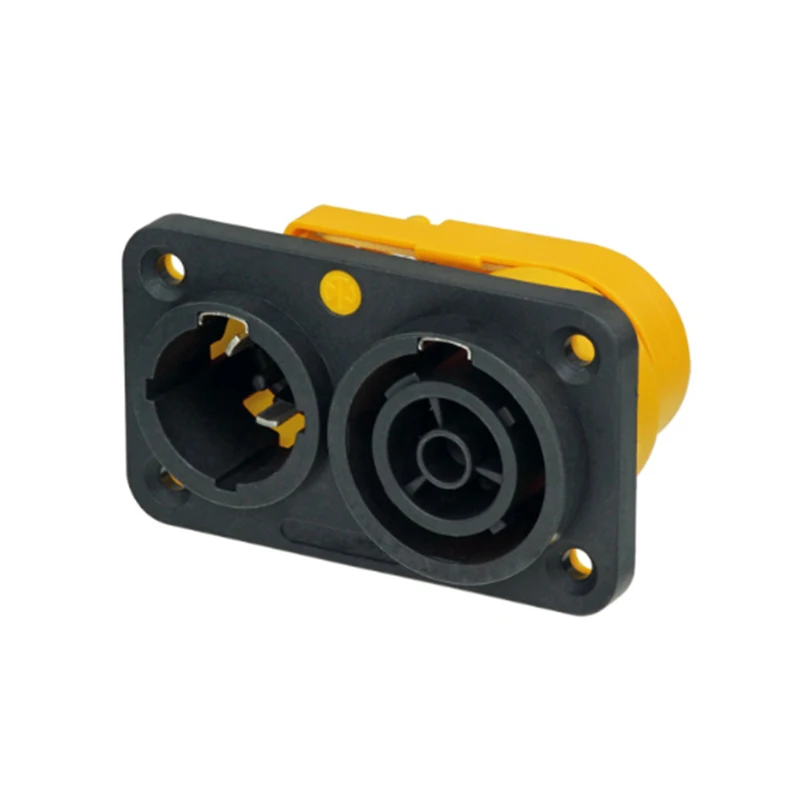 

High quality HMBJCKO COPY 50pcs/lot NAC3PX powerCON TRUE1 Chassis Connectors