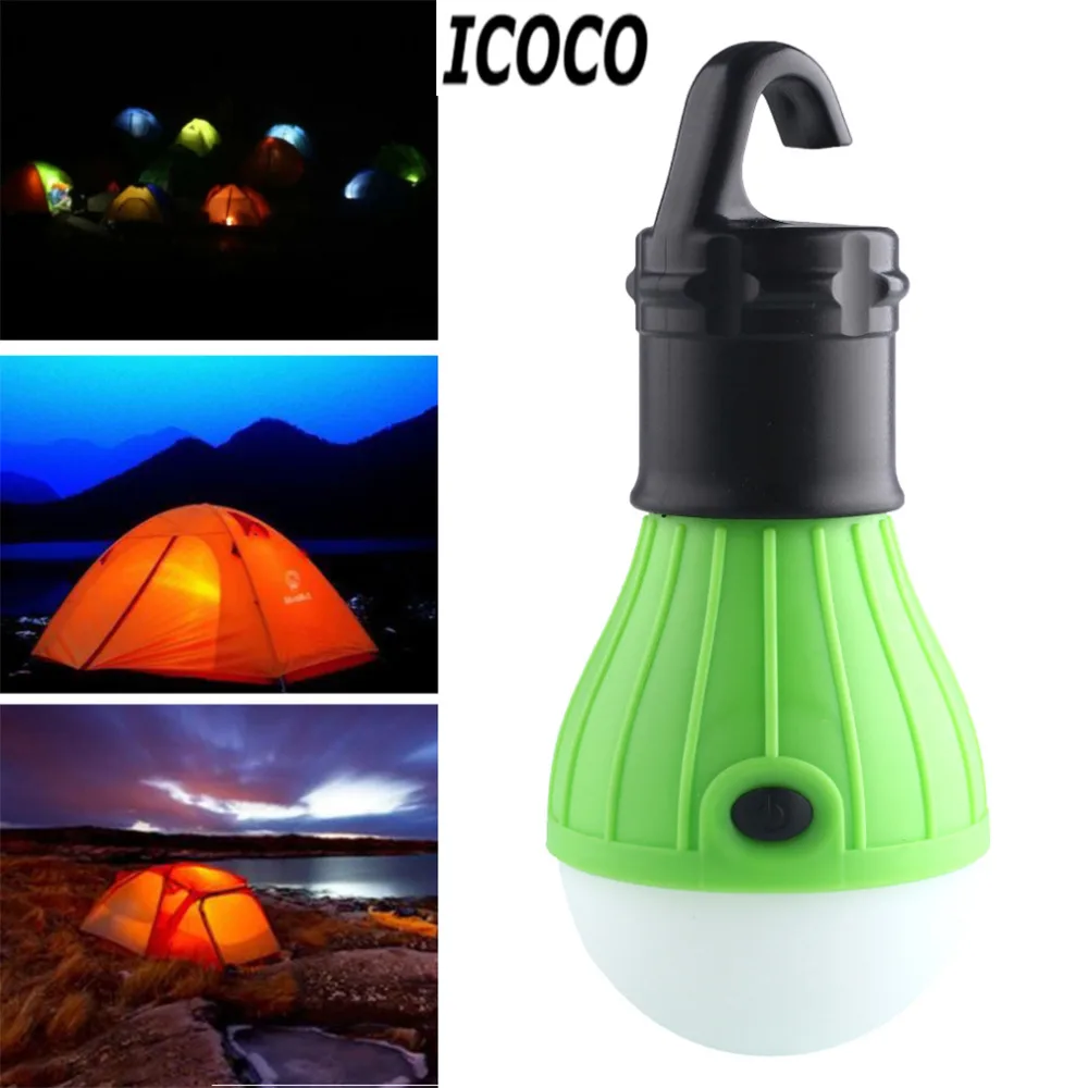 

ICOCO 2017 1pcs High Quality Portable Outdoor Hanging 3LED Camping Tent Light Bulb Soft Light For Camping Tent Fishing Hot Sale