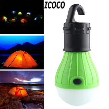 

ICOCO 2017 1pcs High Quality Portable Outdoor Hanging 3LED Camping Tent Light Bulb Soft Light For Camping Tent Fishing Hot Sale