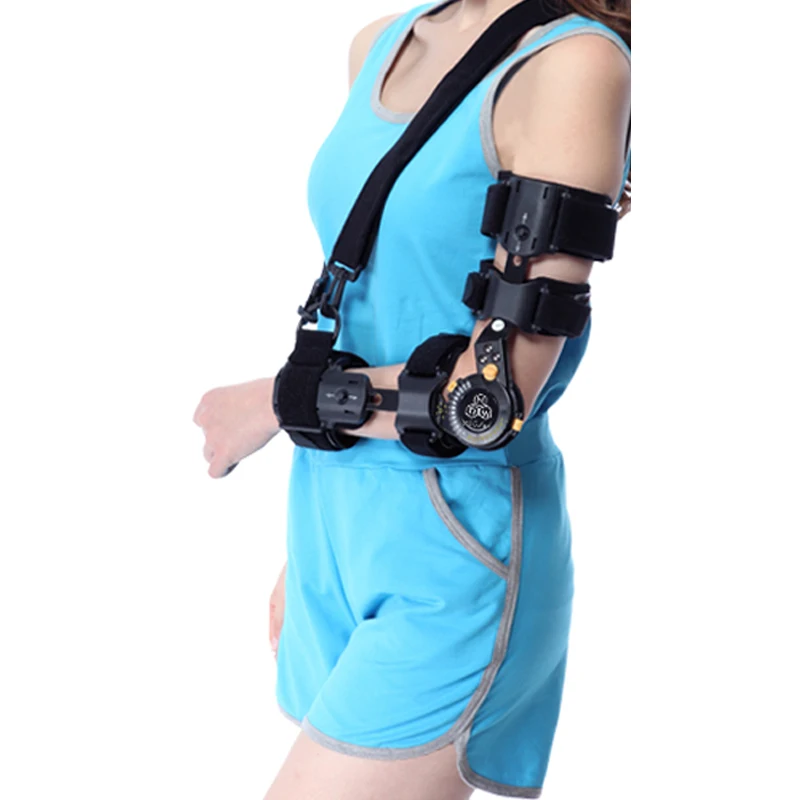 

JORZILANO Adjustable Elbow Joint Fixed Support Arm Fracture Dislocation fixed High Quality Cloth Plus Aluminium Alloy Anatomical