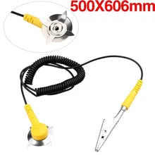 Зеленый Настольный антистатический заземляющий коврик 500x606 мм+ шнур