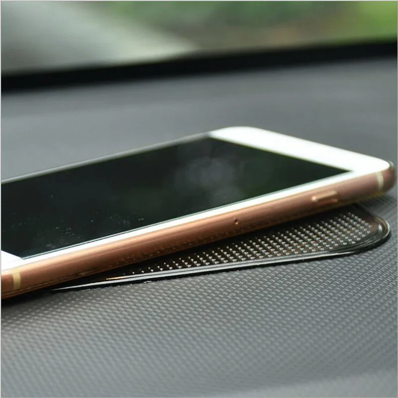 

Car Gadget Phone Holder Black Anti Slip Mat Car Pad Silica Gel Magic Dashboard Mobile Phone Car Accessories For BMW Toyota