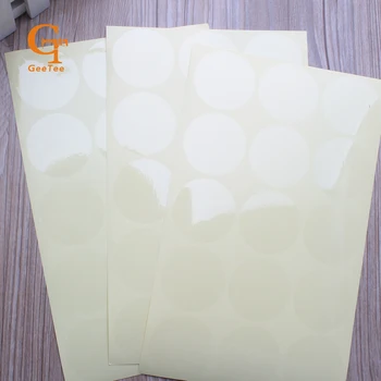 

3cm transparent clear round stickers, circle seal PVC stickers, blank seal stickers for envelope or small gift