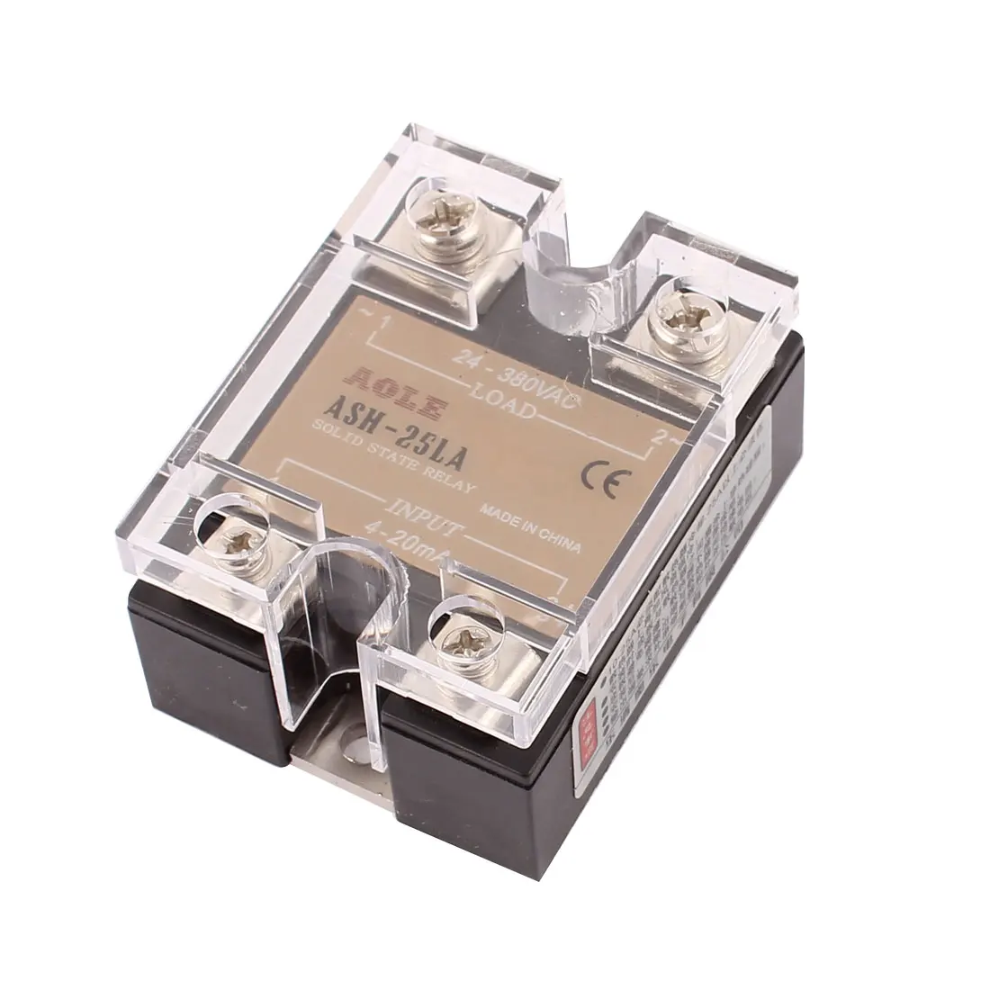 25A Single Phase Solid State Intelligent Relay ASH-25LA 4-20mA to 380VAC 